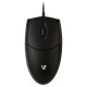 V7 Mouse ottico USB LED - negro MV3000010-BLK-5E